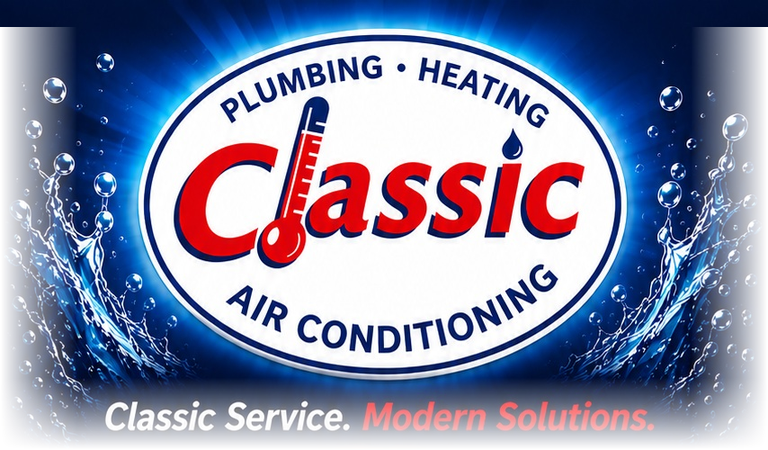 Classic Plumbing Heating and Air Conditioning — Classic Service. Modern Solutions.